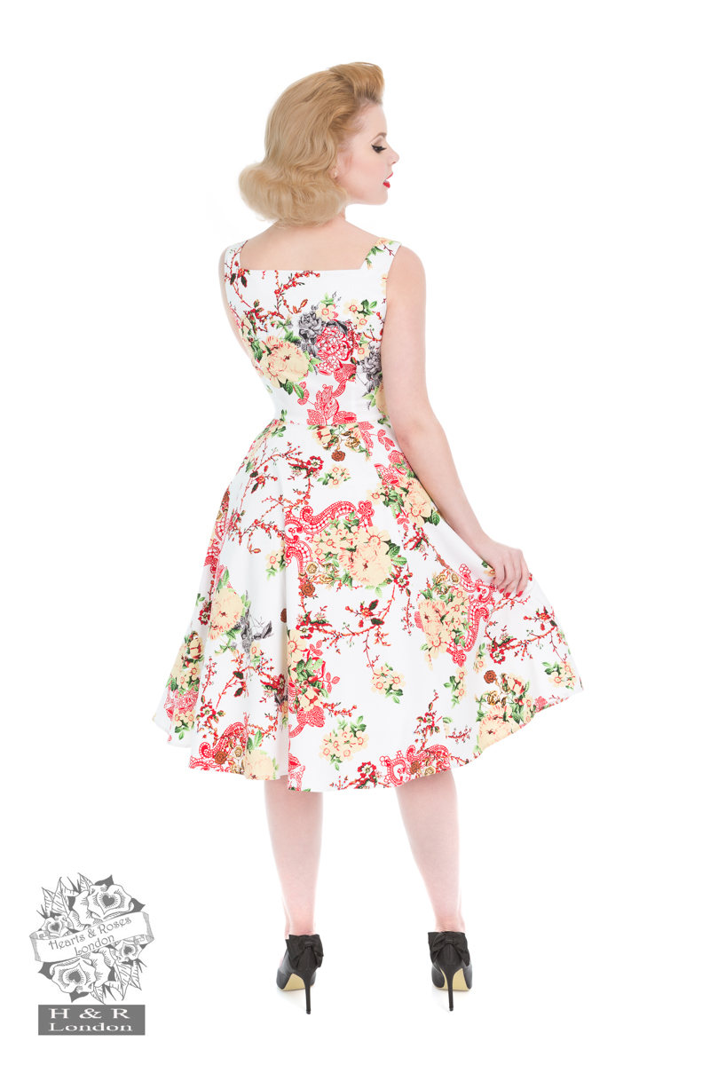 Vintage Paradise Swing Dress